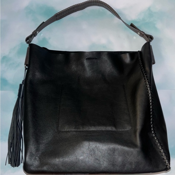 ALLSAINTS ‘Pearl’ Hobo Leather Bag - Picture 7 of 15